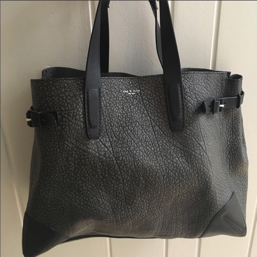 Authentic Rag and Bone Bradbury tote grey